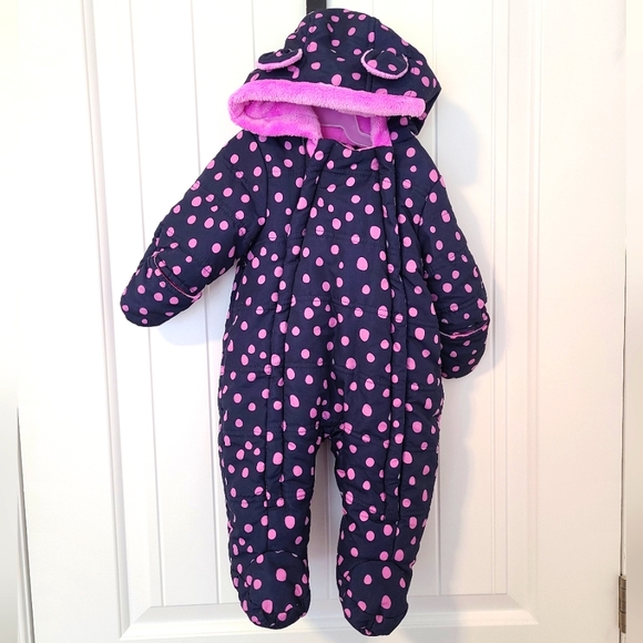 🌟5/$25 Bunting Style Snow Suit 0-3 Months - Picture 1 of 6